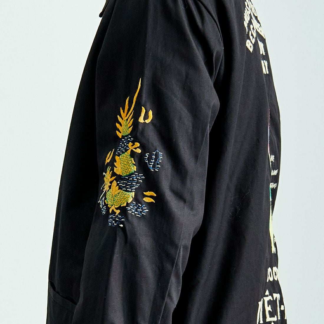 TAILOR TOYO [テーラートウヨウ] コットンベトナムジャケット [TT15546] 119 BLK