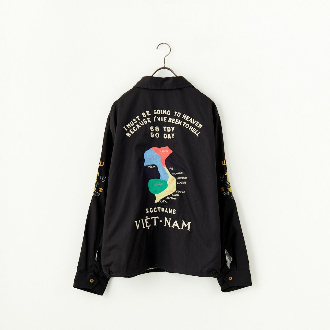 TAILOR TOYO [テーラートウヨウ] コットンベトナムジャケット [TT15546] 119 BLK