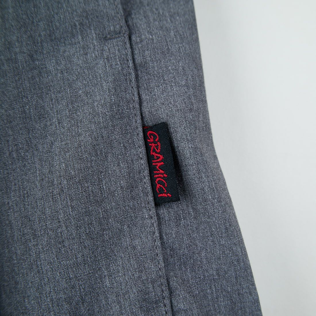 GRAMiCCi [グラミチ] ストレッチギャバジンフレアパンツ [GLP4-FJP08] GREY