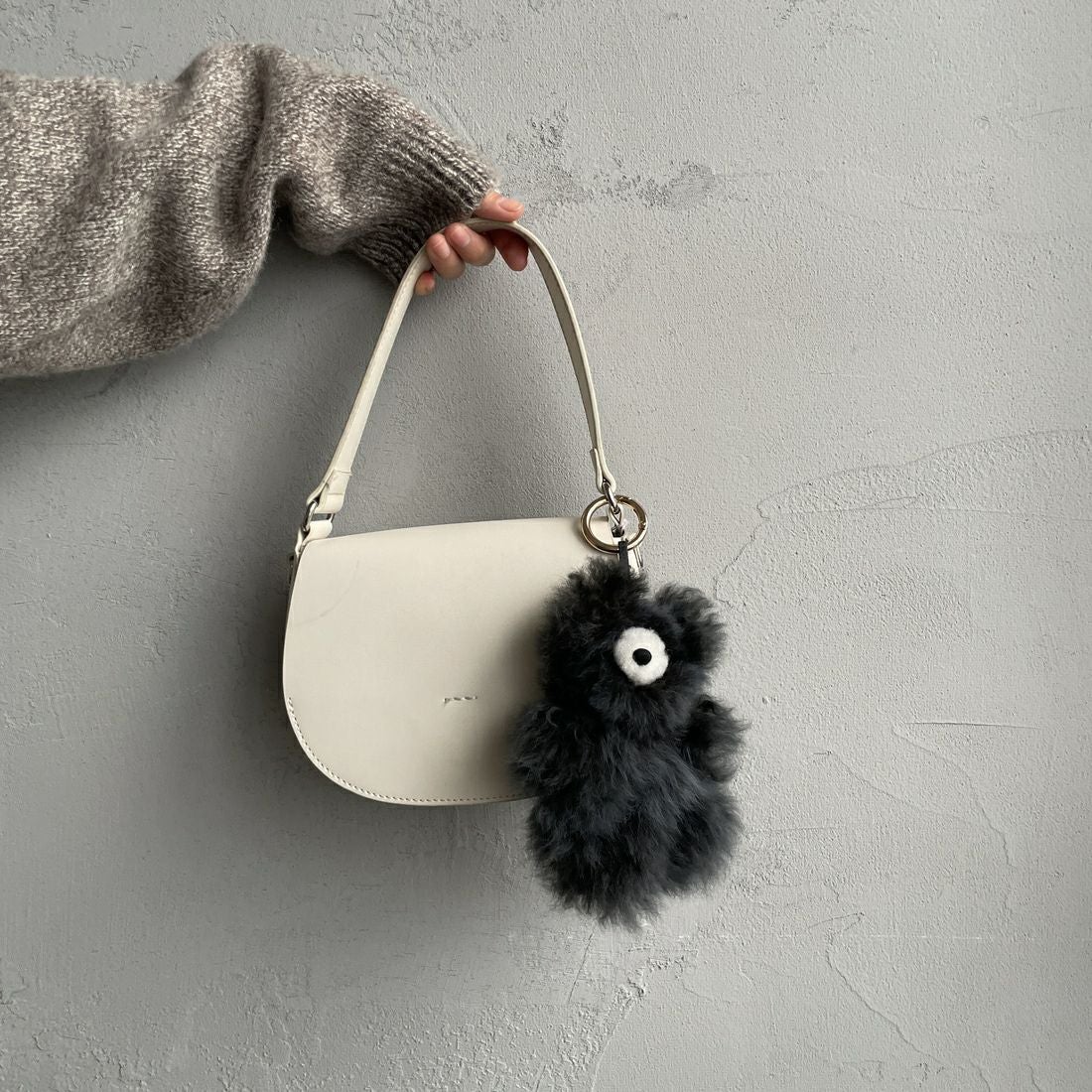 COSY [コージー] ベビーアルパカ スモールベアキーリング [KH-EV-SB] SG SMAKE G