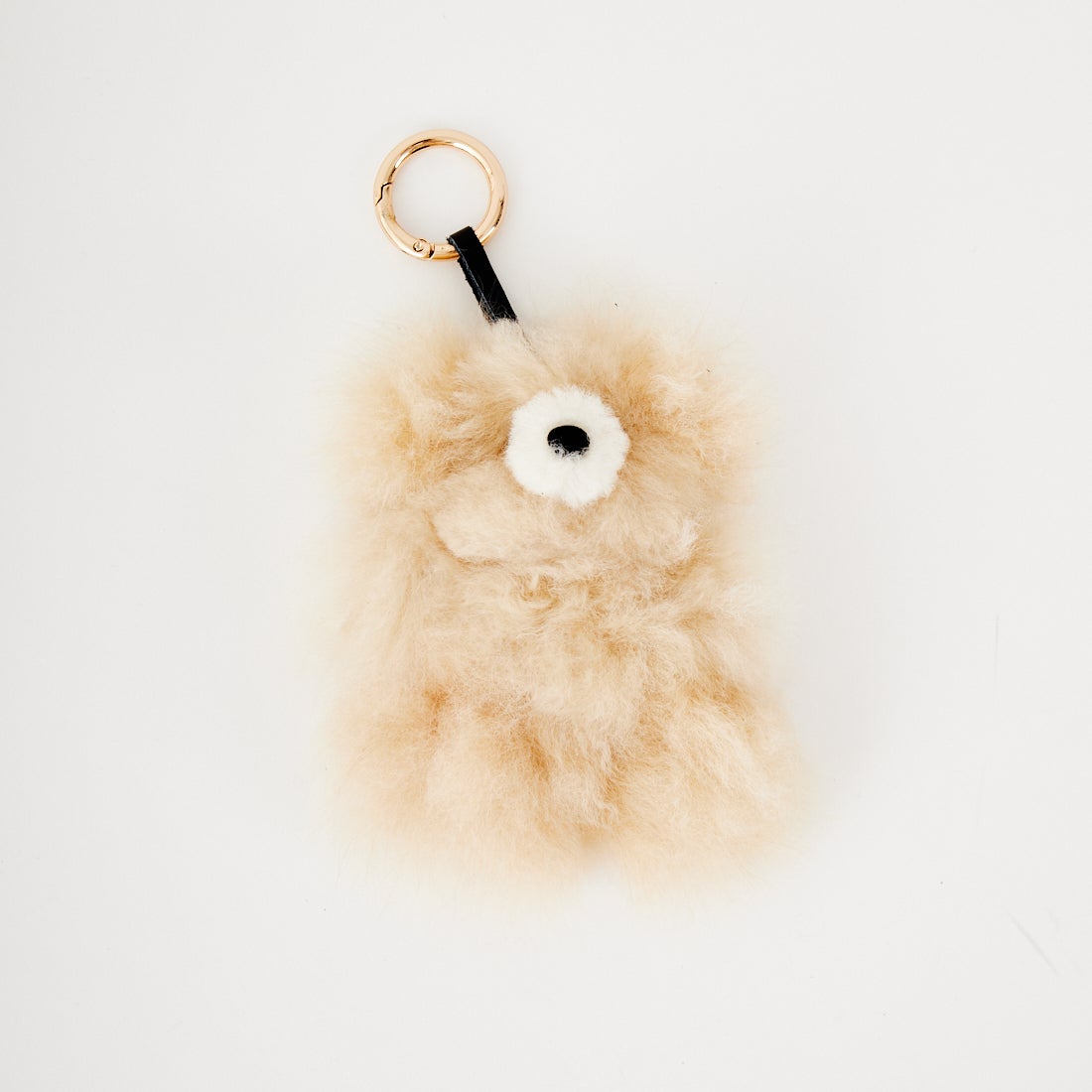 COSY [コージー] ベビーアルパカ スモールベアキーリング [KH-EV-SB] BE BEIGE