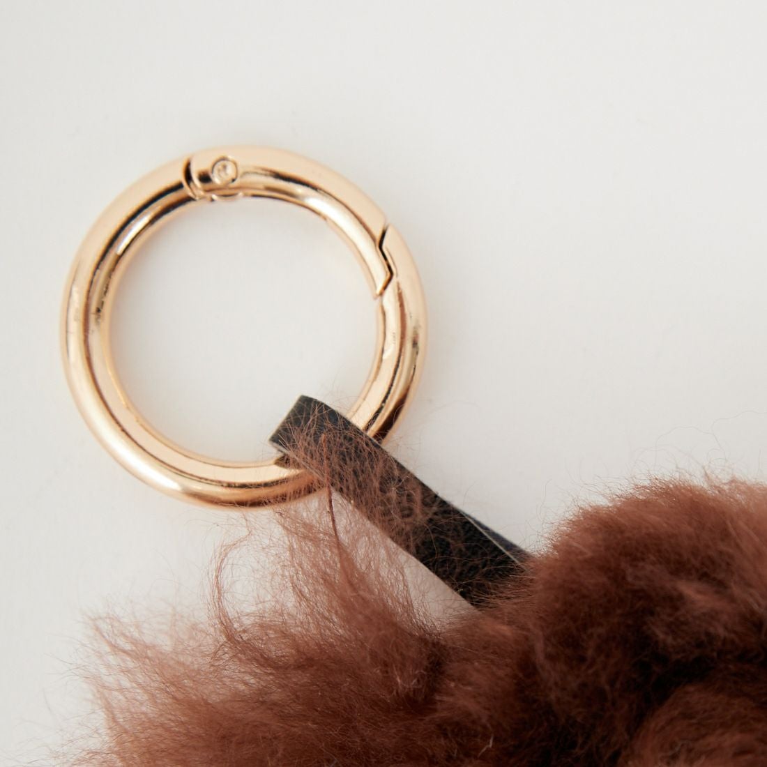 COSY [コージー] ベビーアルパカ スモールベアキーリング [KH-EV-SB] MB MID BRO