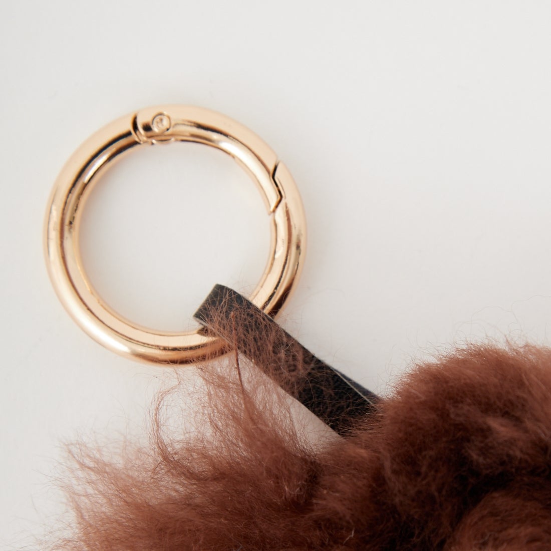 COSY [コージー] ベビーアルパカ スモールベアキーリング [KH-EV-SB] MB MID BRO