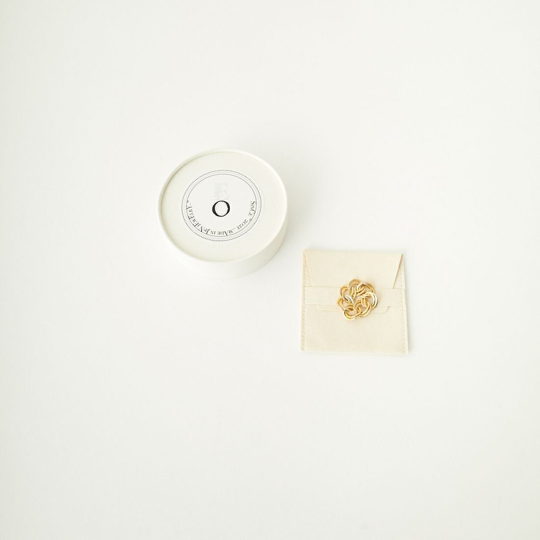 EO [イオ] ダブルリンクチェーンリング [EO24AW-41] GD