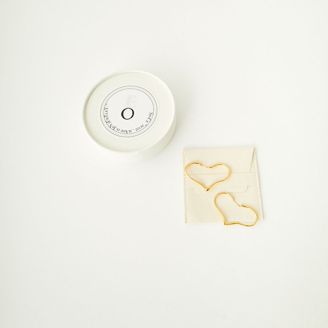 EO [イオ] ハートフープピアス [EO23AW024] GOLD