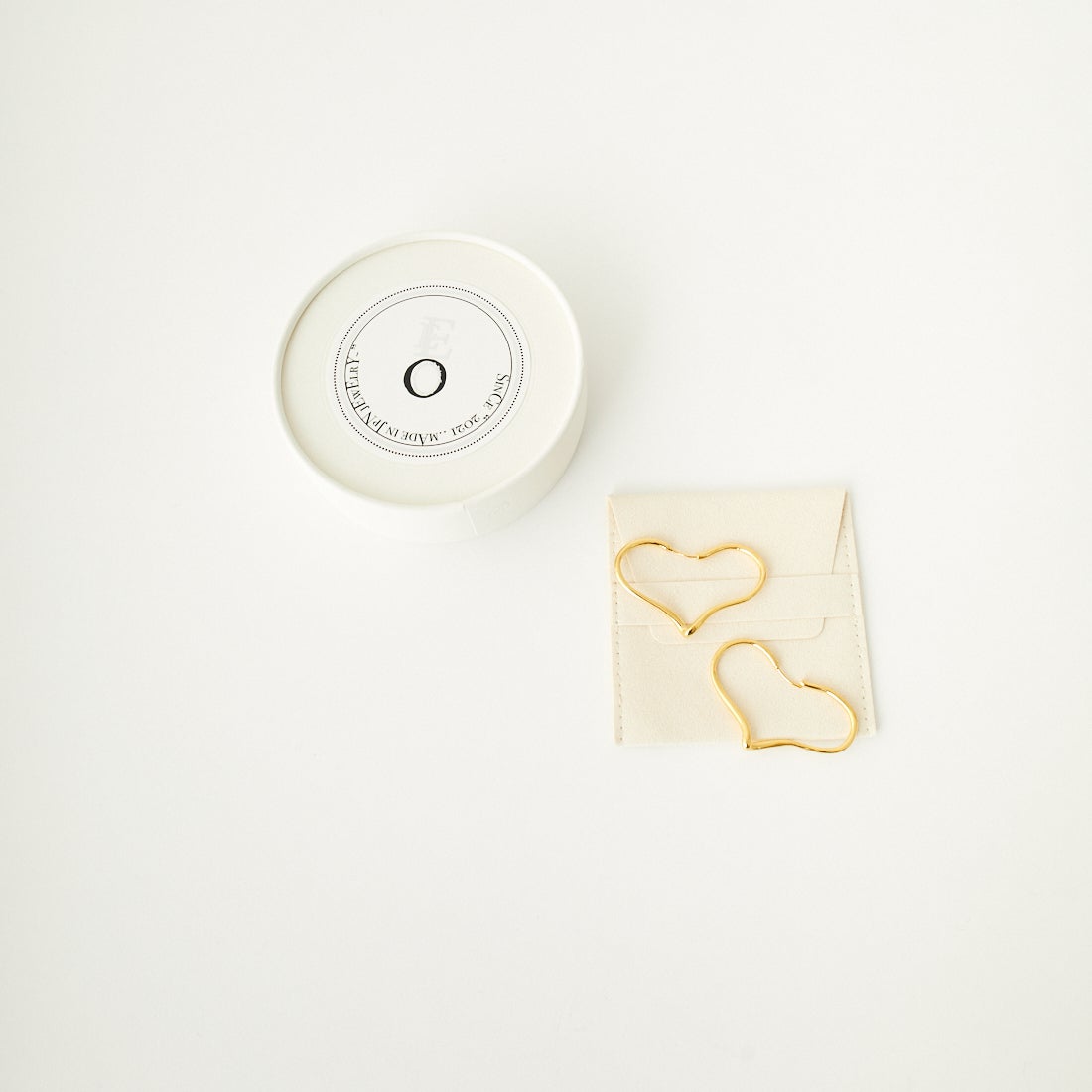 EO [イオ] ハートフープピアス [EO23AW024] GOLD