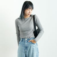 TOP.GRAY&&モデル身長：167cm 着用サイズ：0&&