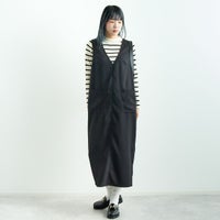 004 ﾌﾞﾗｯｸ&&モデル身長：167cm 着用サイズ：F&&