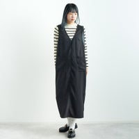 004 ﾌﾞﾗｯｸ&&モデル身長：167cm 着用サイズ：F&&
