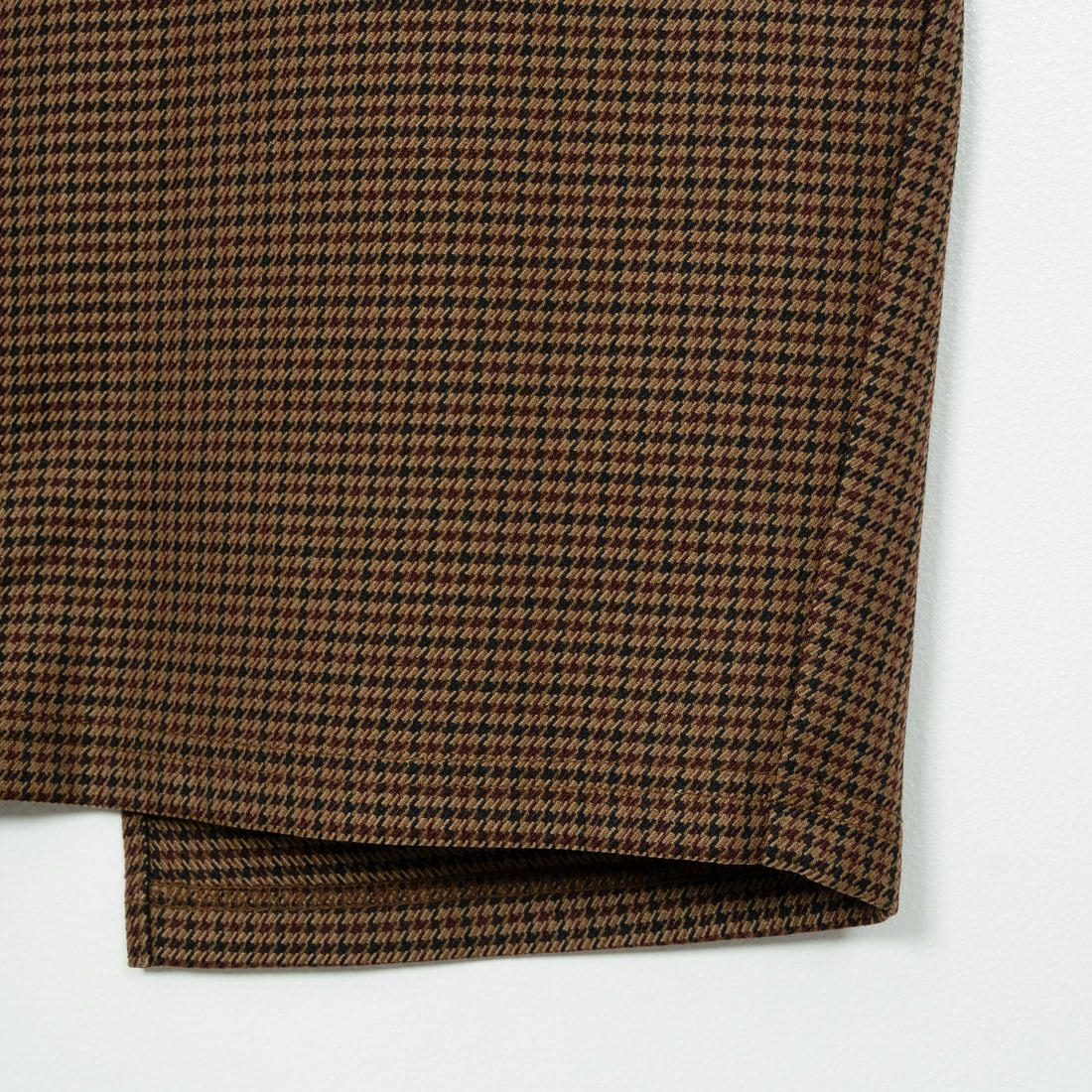 Jeans Factory Clothes [ジーンズファクトリークローズ] チェックVネックワンピース [21243057] 036 ﾌﾞﾗｳﾝC