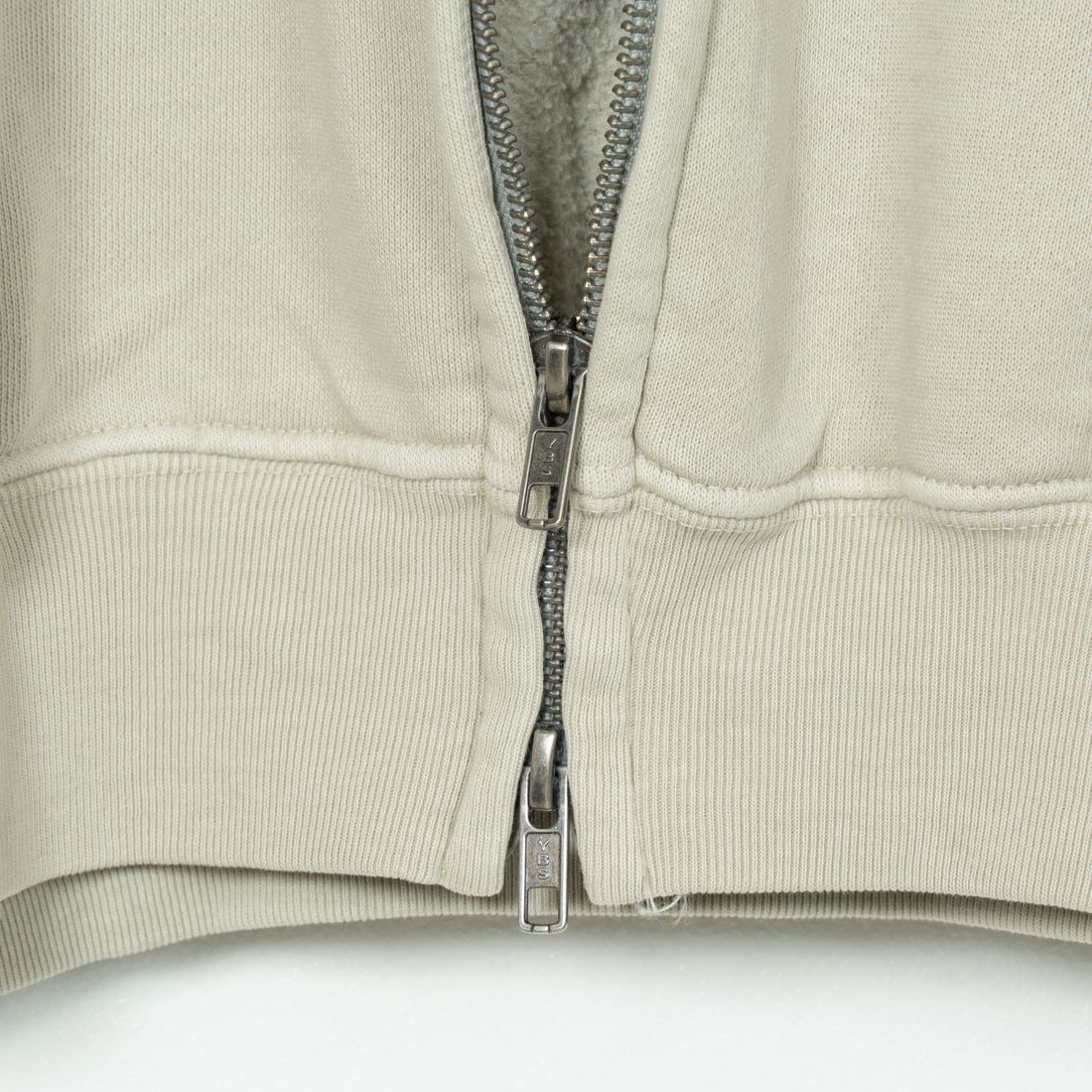 Jeans Factory Clothes [ジーンズファクトリークローズ] T/Cケミカルカコウウラケジップパーカー [2423-426IN] GREY