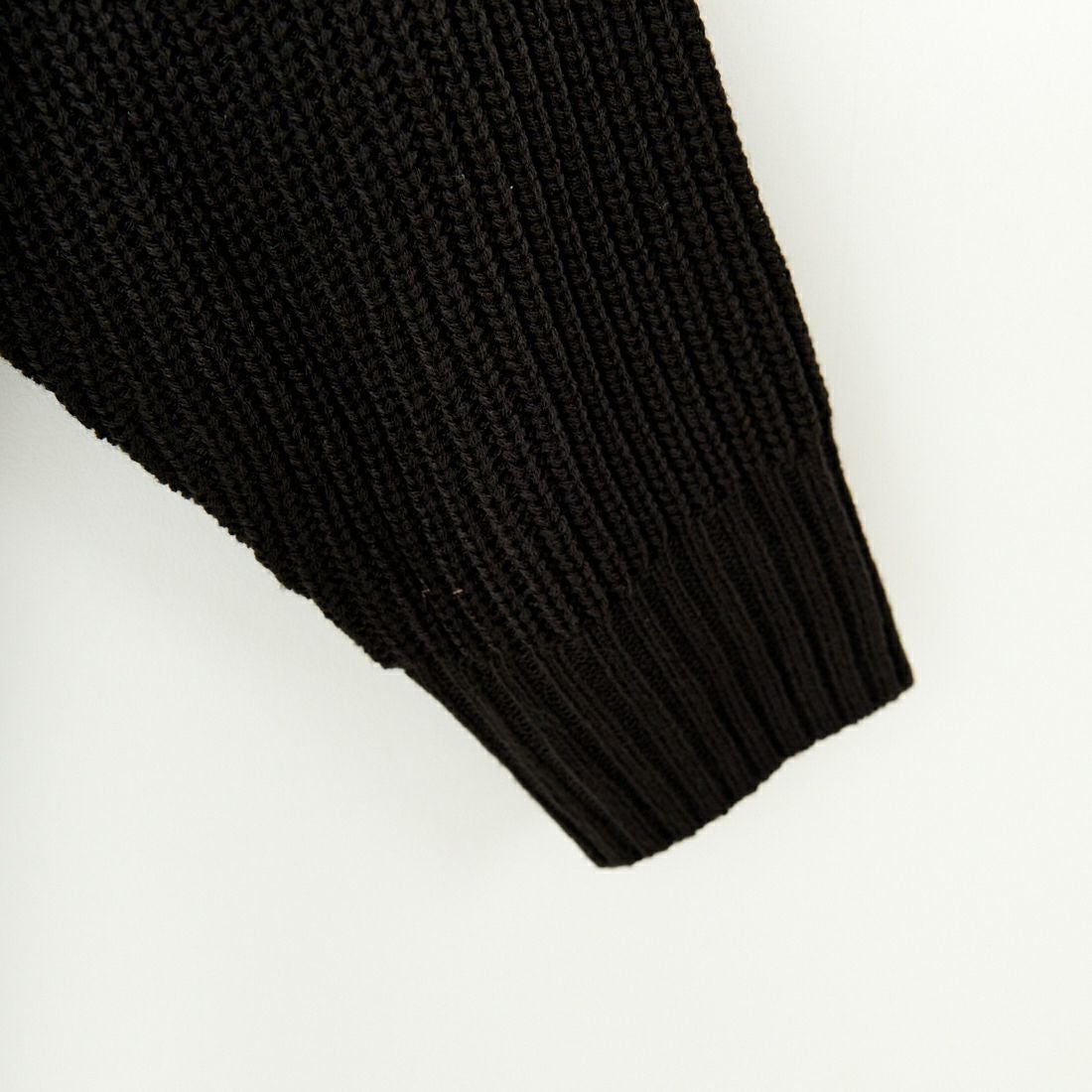 U.S.POLO ASSN. [ユーエスポロアッスン] 別注 ワンポイントロゴ刺繍 ドライバーズニットカーディガン [PLM43409IN-JF] ﾌﾞﾗｯｸ