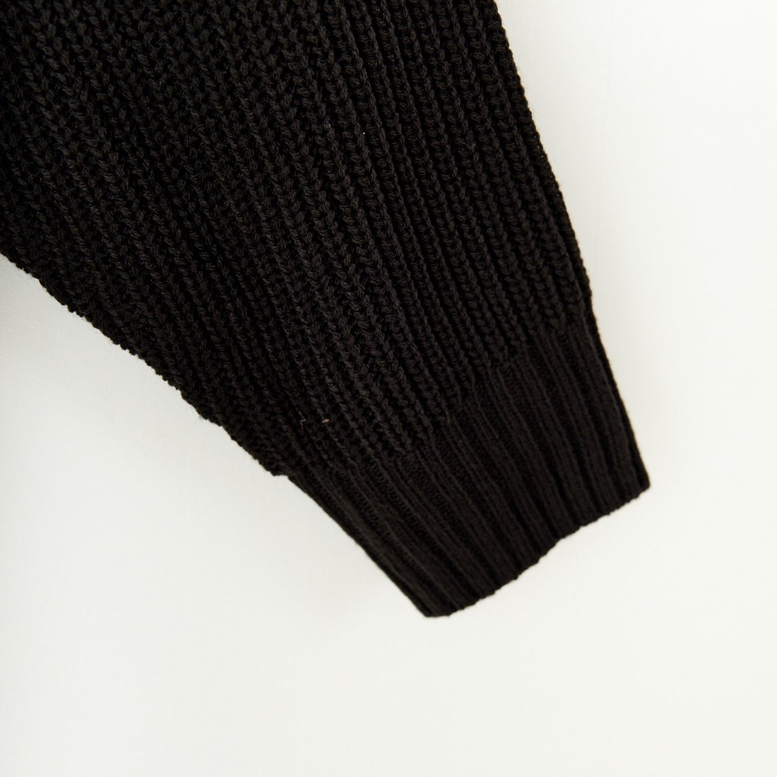 U.S.POLO ASSN. [ユーエスポロアッスン] 別注 ワンポイントロゴ刺繍 ドライバーズニットカーディガン [PLM43409IN-JF] ﾌﾞﾗｯｸ