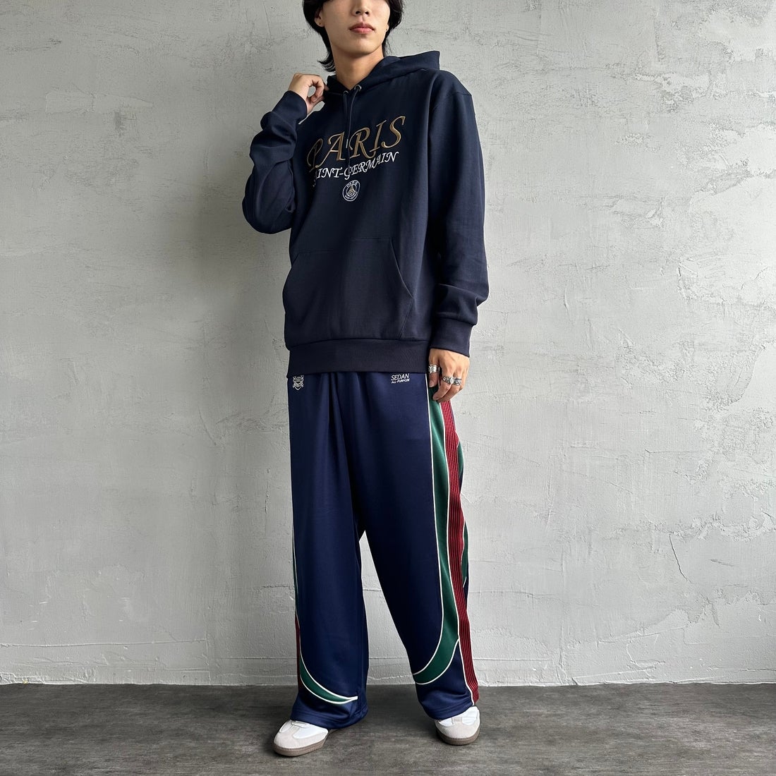 PARIS SAINT-GERMAN [パリ・サンジェルマン] PSG ブランド刺繍ロゴ