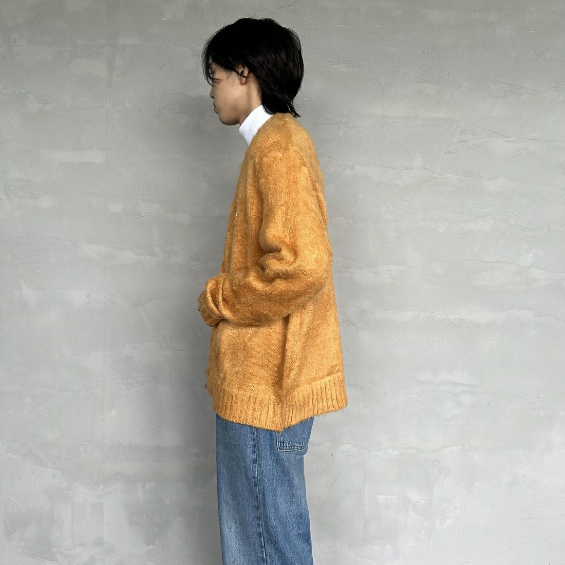 THE FOX [ザフォックス] 別注 シャギーモヘアカーディガン [PN24F010