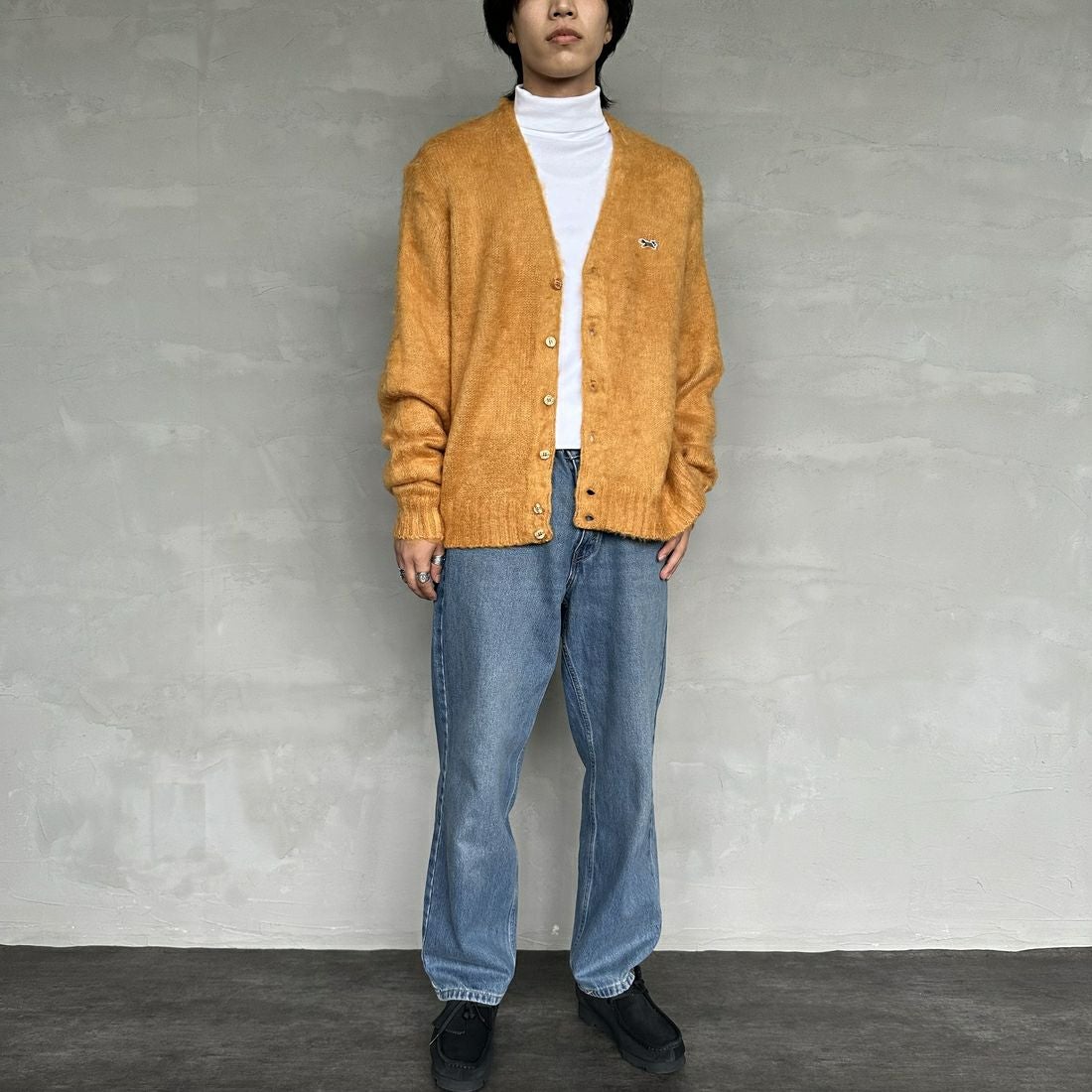 THE FOX [ザフォックス] 別注 シャギーモヘアカーディガン [PN24F010