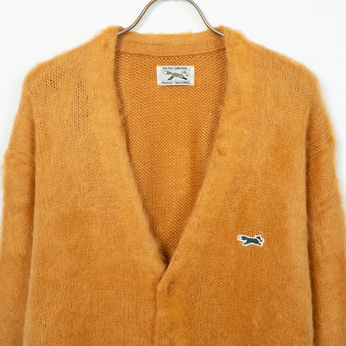 THE FOX [ザフォックス] 別注 シャギーモヘアカーディガン [PN24F010-JF] MUSTARD