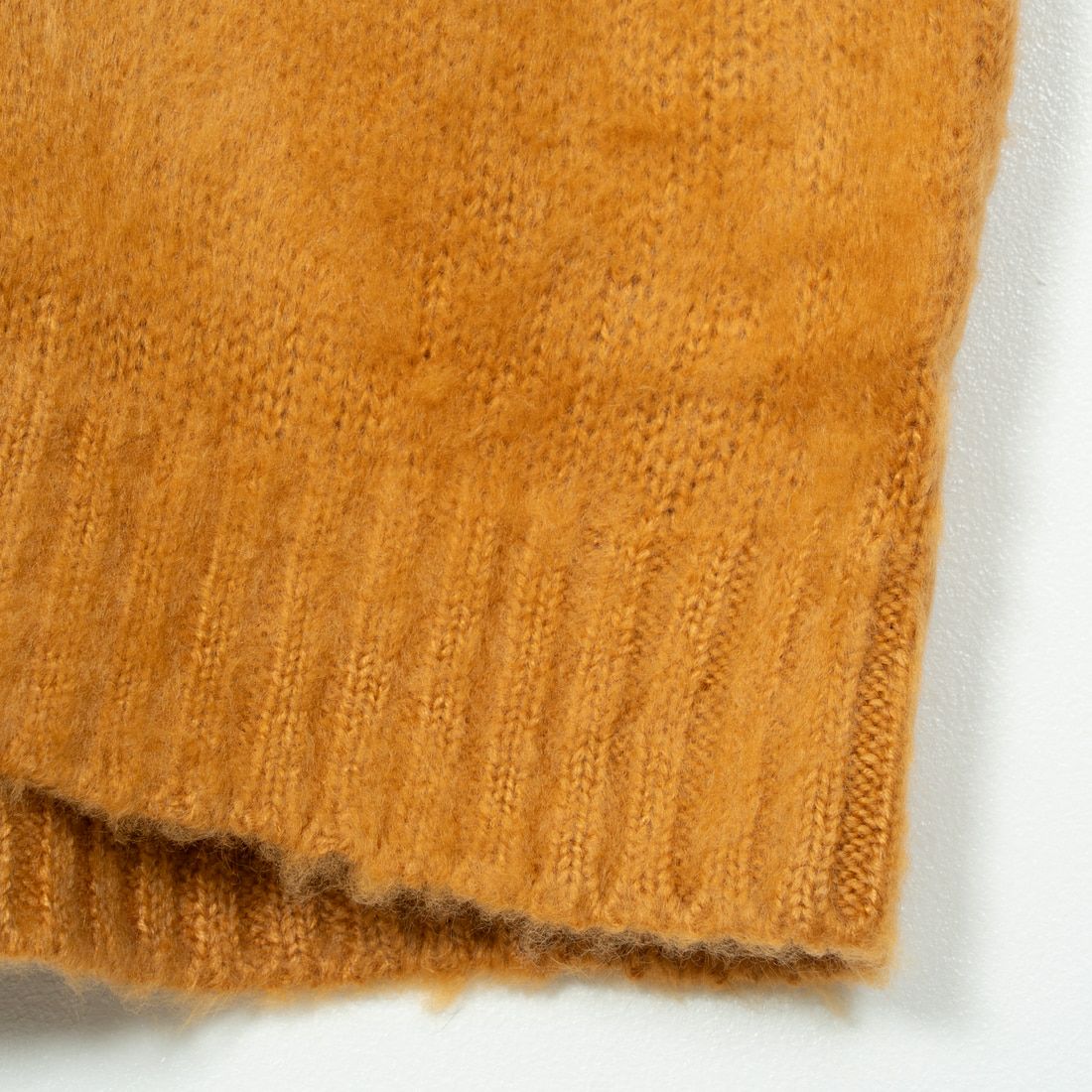THE FOX [ザフォックス] 別注 シャギーモヘアカーディガン [PN24F010-JF] MUSTARD
