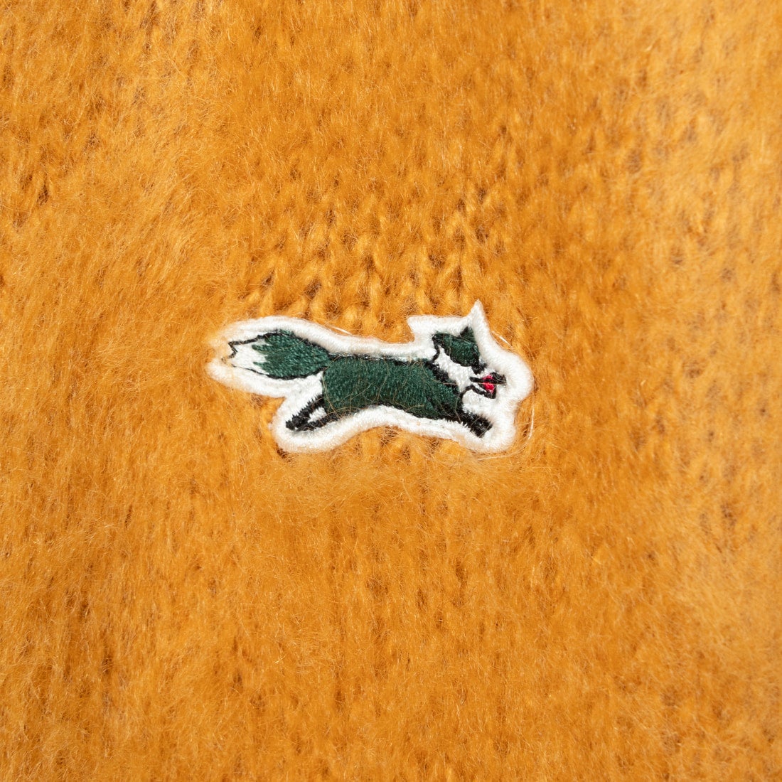 THE FOX [ザフォックス] 別注 シャギーモヘアカーディガン [PN24F010-JF] MUSTARD