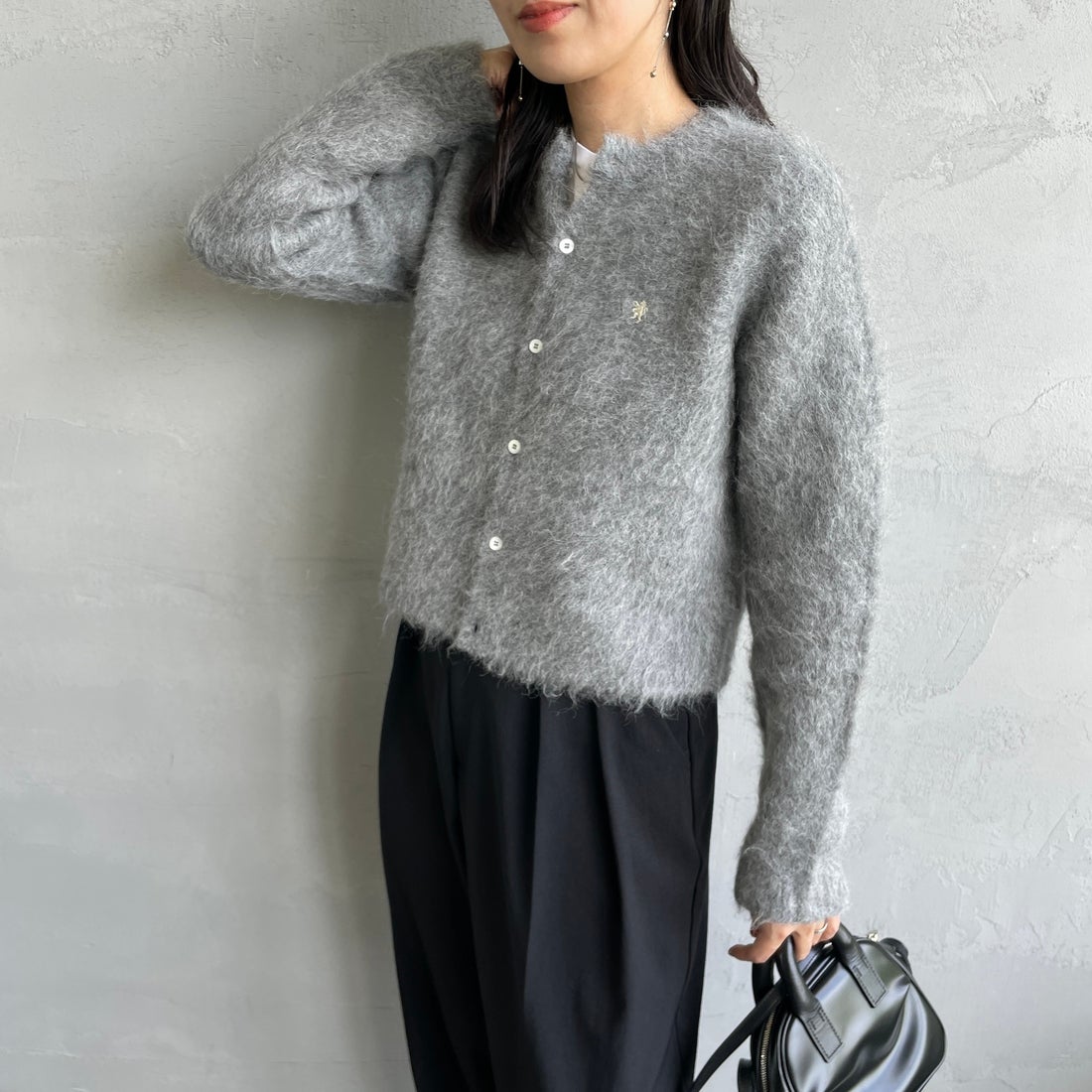 TOP GREY&&モデル身長：160cm 着用サイズ：14&&