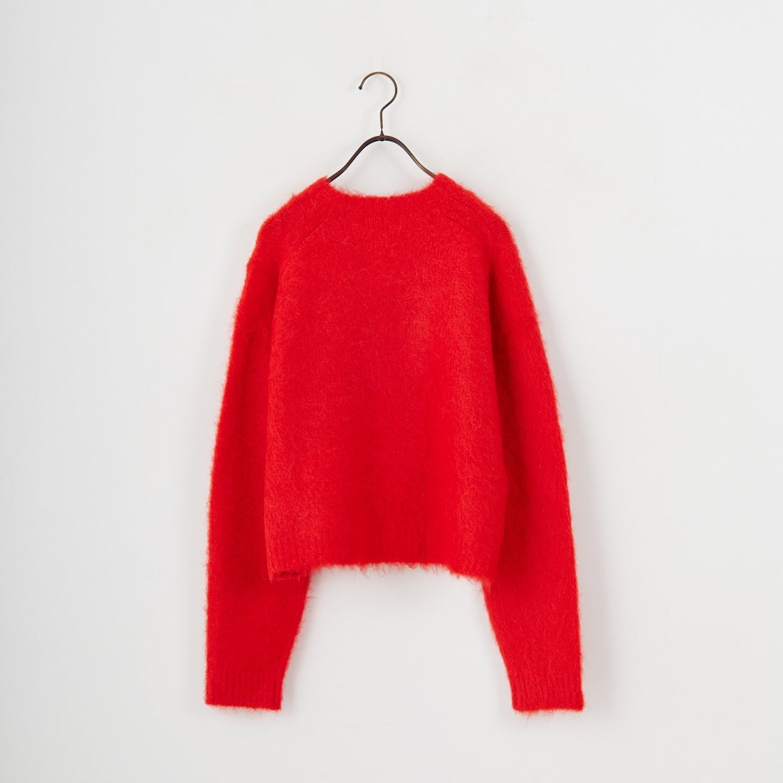 Gymphlex [ジムフレックス] クルーネック ショートカーディガン [GY-D0098SGK] CARMINE RE