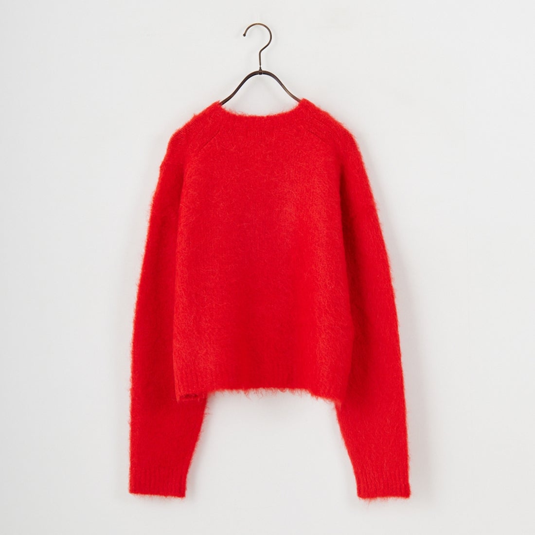 Gymphlex [ジムフレックス] クルーネック ショートカーディガン [GY-D0098SGK] CARMINE RE