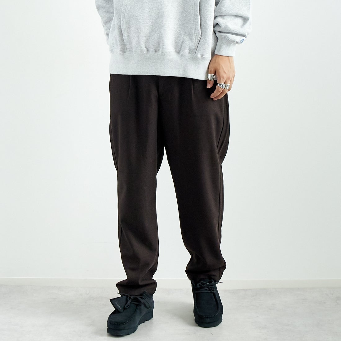 54 BRN&&モデル身長：179cm 着用サイズ：L&&