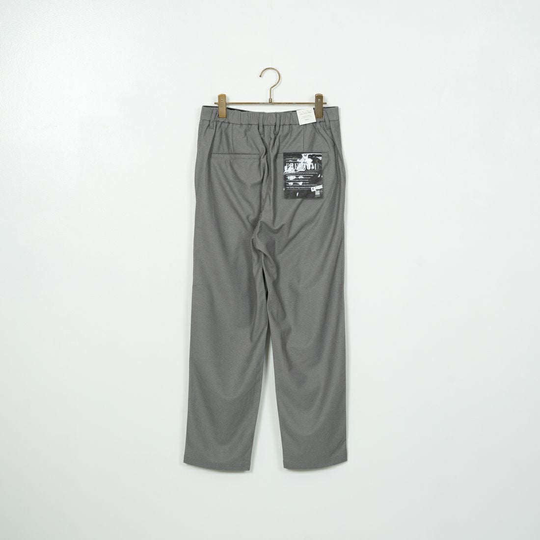 Jeans Factory Clothes [ジーンズファクトリークローズ] ウールライクニットツイルワイドテーパード [JFC-244-058] 64 GRY