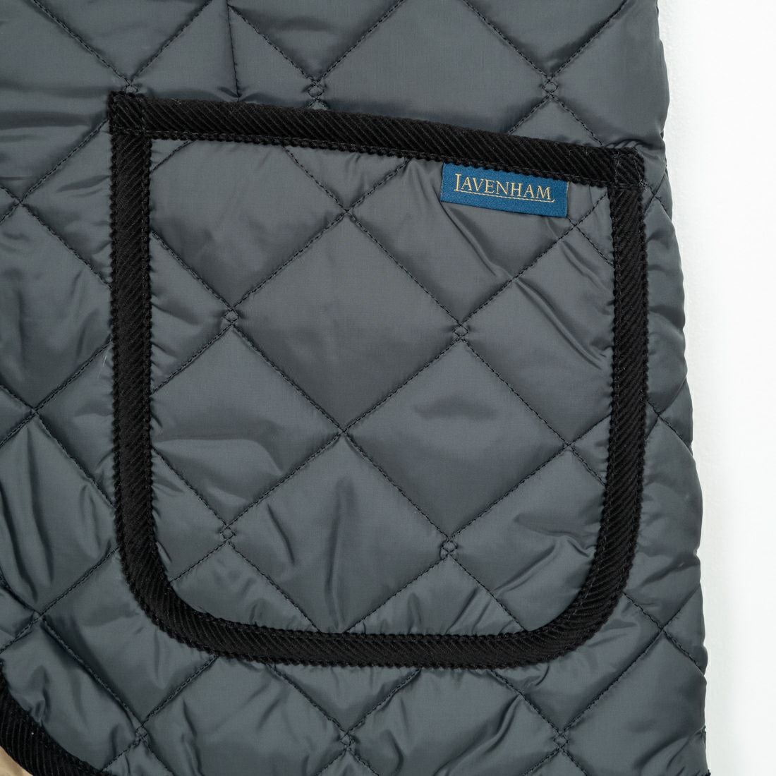 LAVENHAM [ラベンハム] クルーネックキルティングジャケット [LV6186] G95 LAMP B