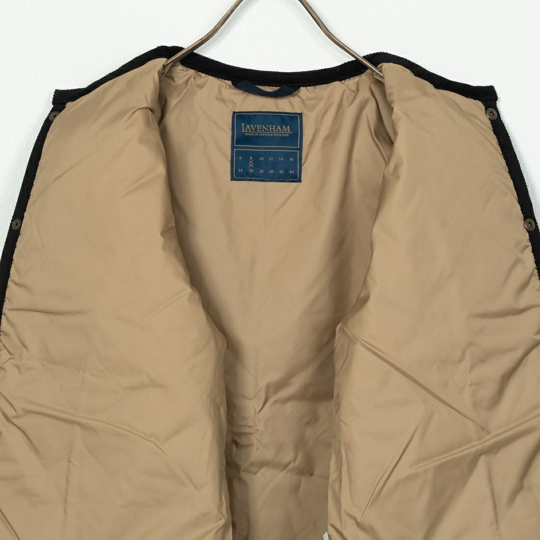 LAVENHAM [ラベンハム] クルーネックキルティングジャケット [LV6186] G95 LAMP B