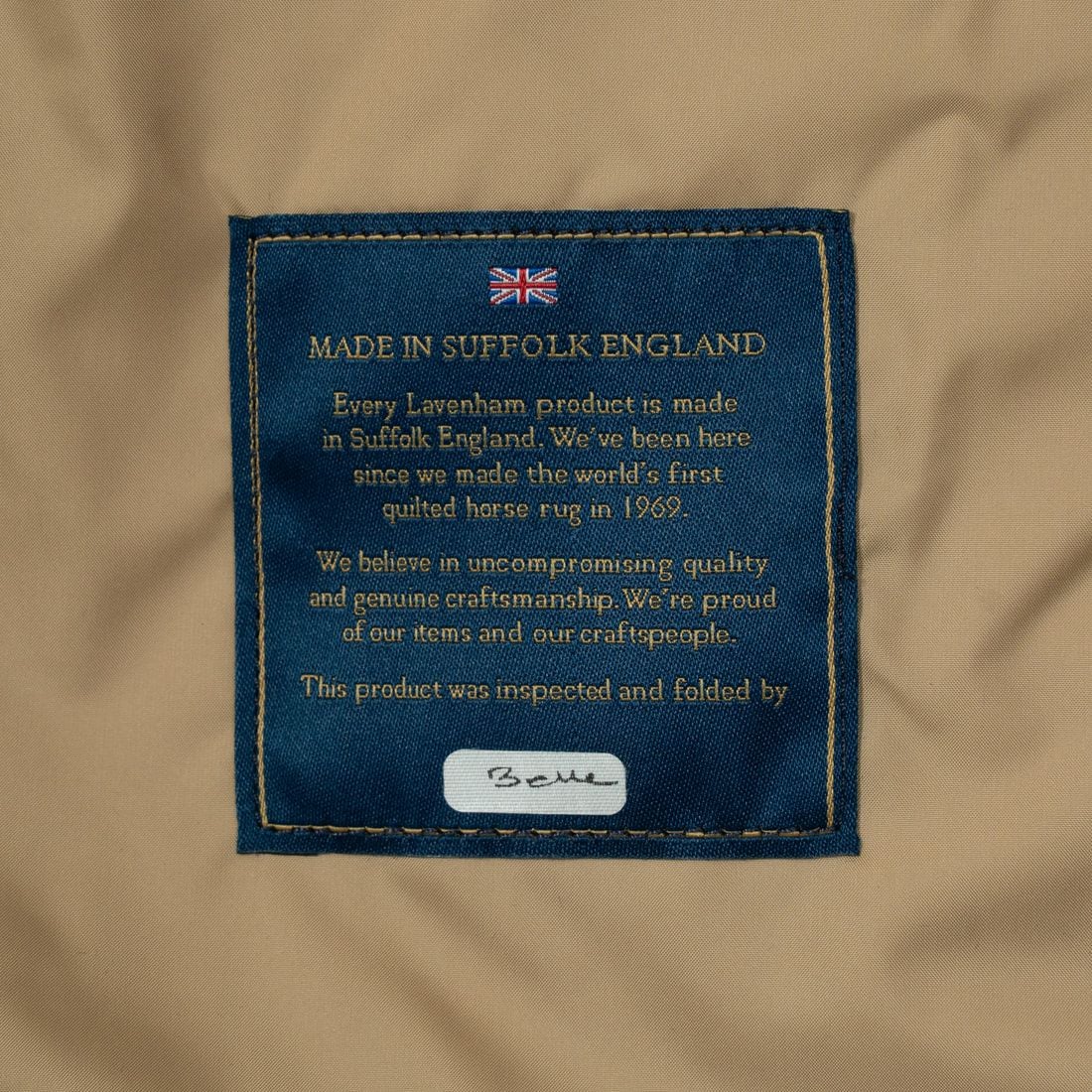 LAVENHAM [ラベンハム] クルーネックキルティングジャケット [LV6186] G95 LAMP B