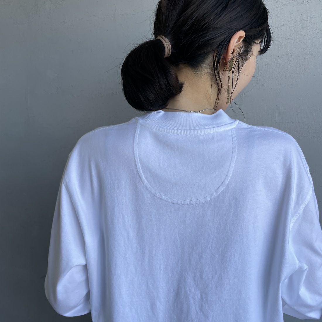 Barbour [バブアー] ワンポイントロゴ ロングスリーブTシャツ [MTS1328] WHITE