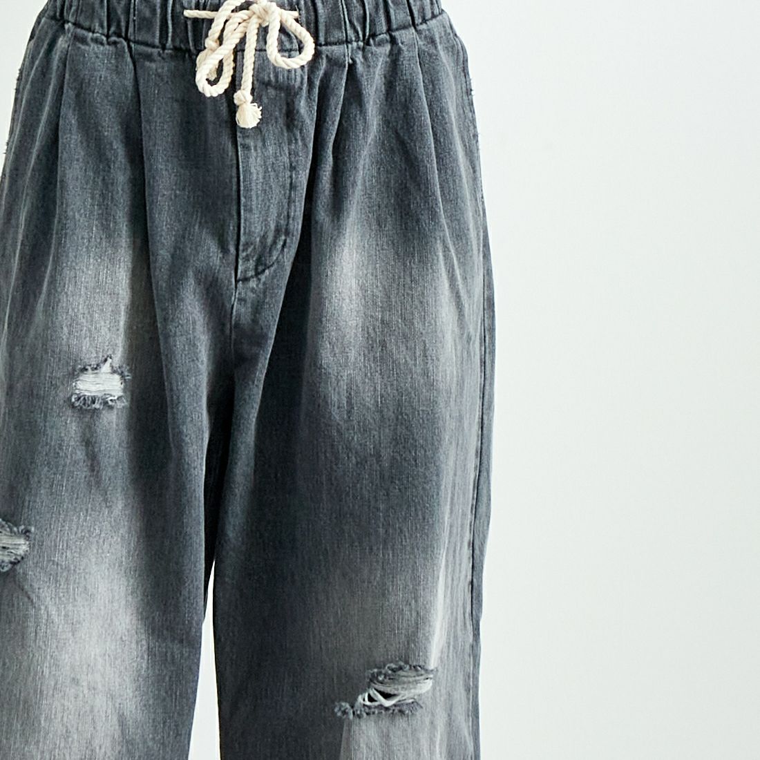 VALTA [ヴァルタ] 別注 ハカマパンツ [VA24AW3039-JF] 710 BLACK