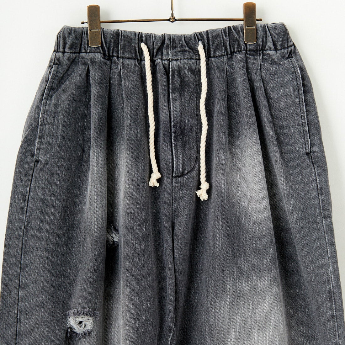 VALTA [ヴァルタ] 別注 ハカマパンツ [VA24AW3039-JF] 710 BLACK
