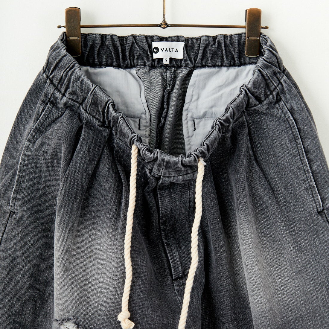 VALTA [ヴァルタ] 別注 ハカマパンツ [VA24AW3039-JF] 710 BLACK