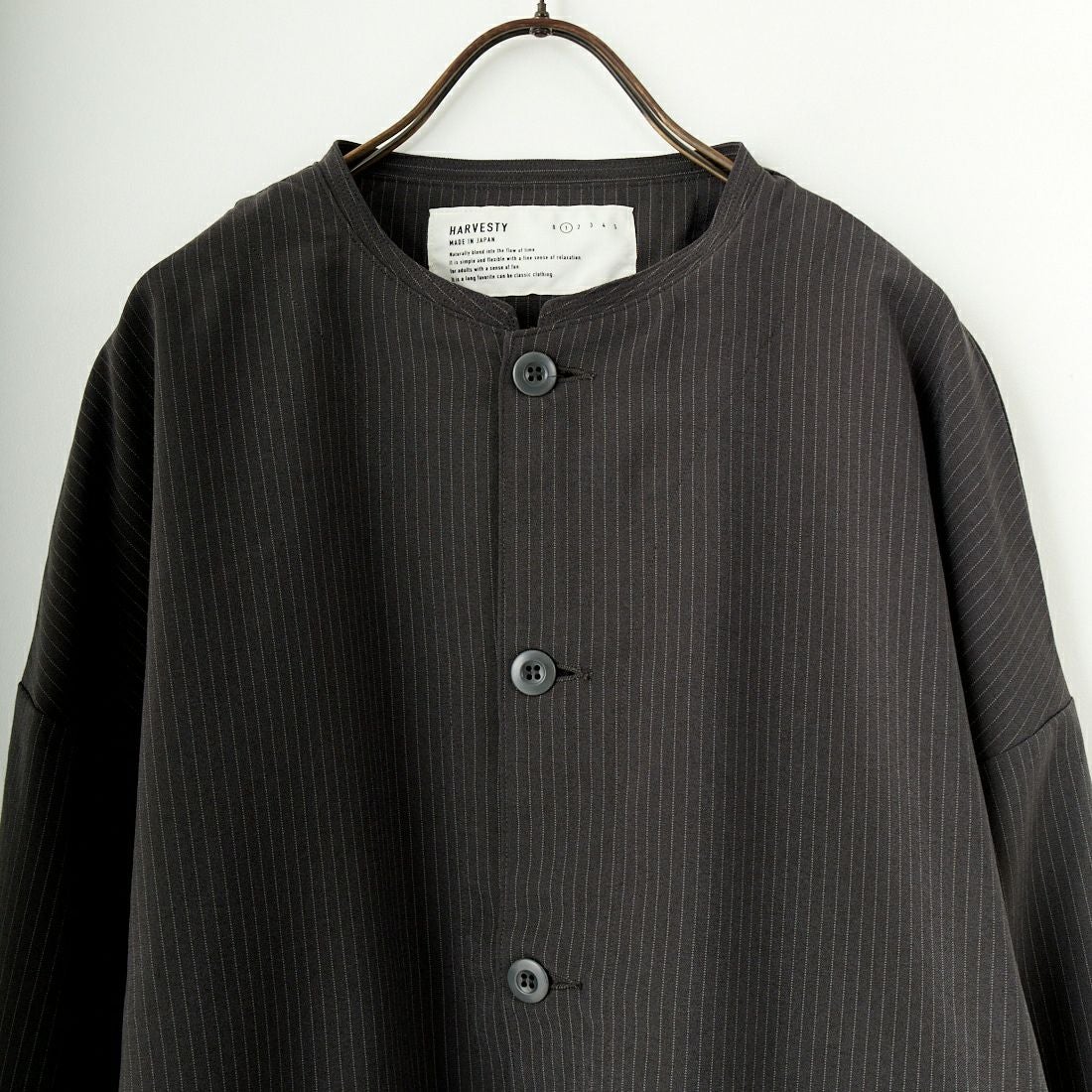 HARVESTY [ハーベスティ] サーカススリーブ アトリエジャケット [A32413] 18 CHARCOA