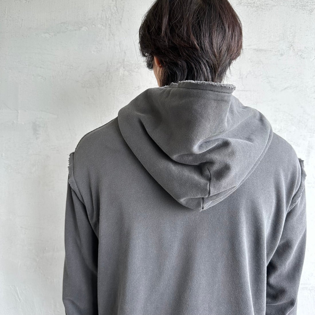 ONEITA [オニータ] 別注 インサイドアウト スウェットパーカー [2423-441IN-JF] CHARCOAL