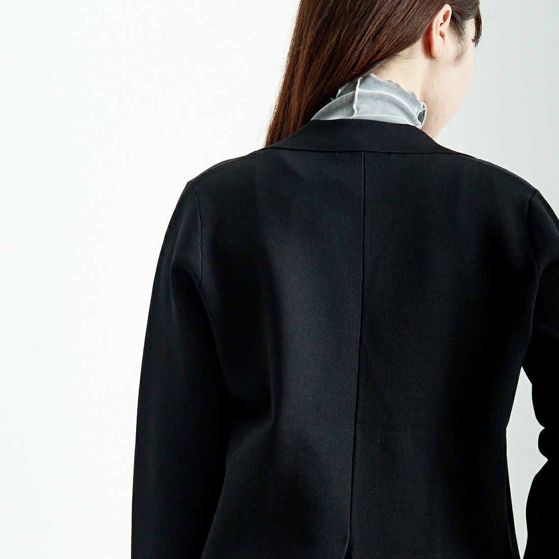 Jeans Factory Clothes [ジーンズファクトリークローズ] ニットテーラードジャケット [11243811] ﾌﾞﾗｯｸ