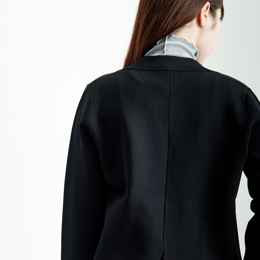 Jeans Factory Clothes [ジーンズファクトリークローズ] ニットテーラードジャケット [11243811] ﾌﾞﾗｯｸ