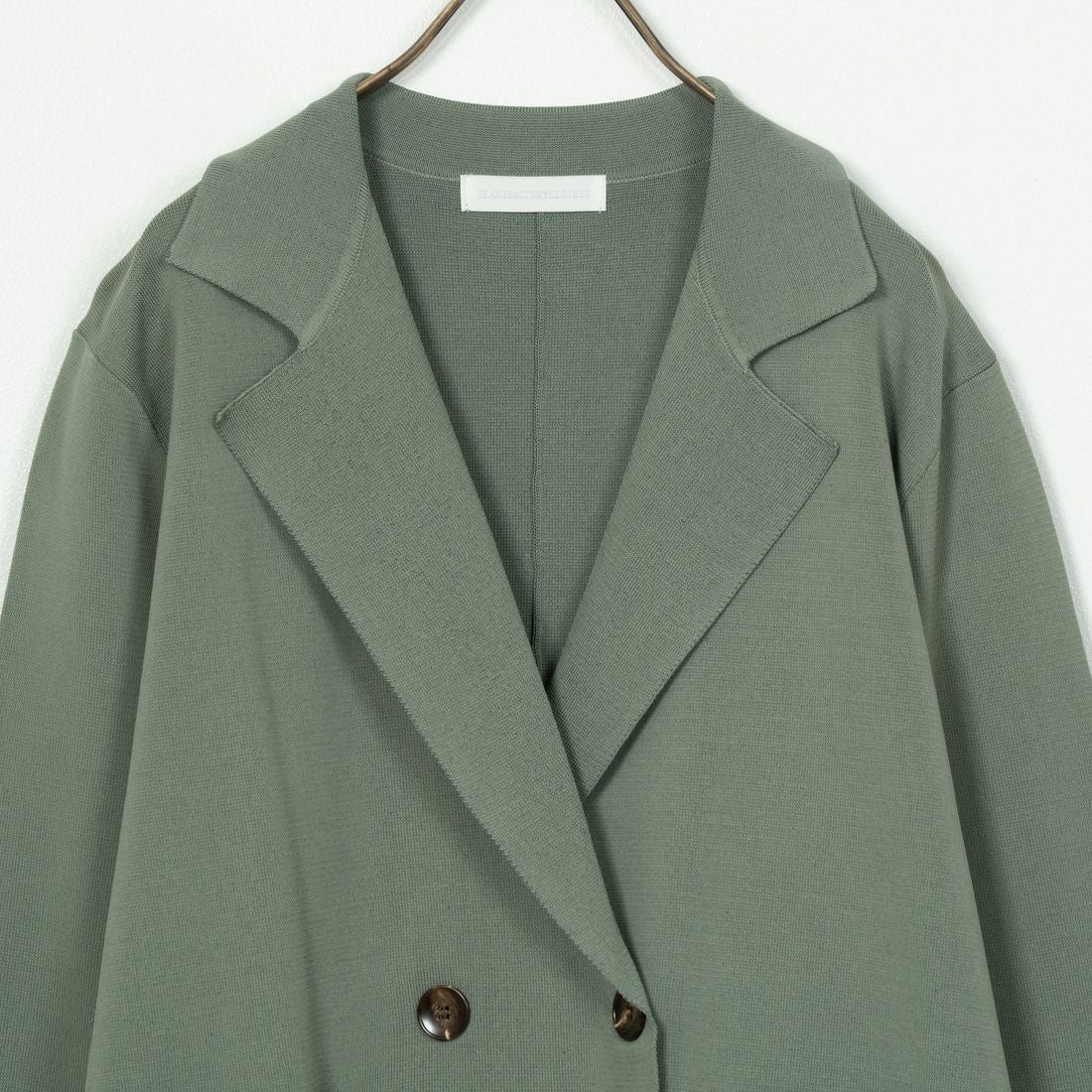 Jeans Factory Clothes [ジーンズファクトリークローズ] ニットテーラードジャケット [11243811] ﾓｽｸﾞﾘｰﾝ