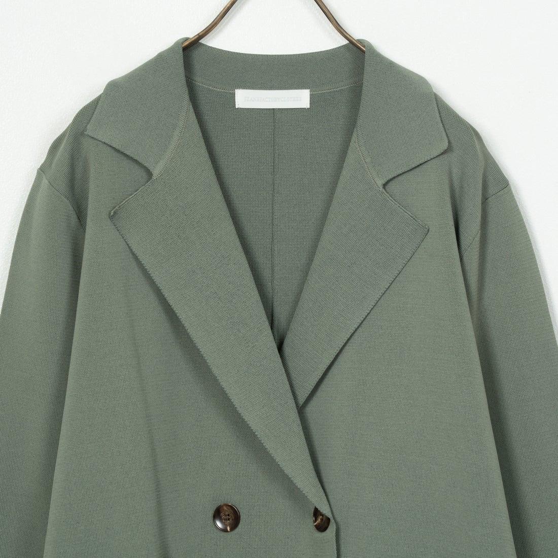 Jeans Factory Clothes [ジーンズファクトリークローズ] ニットテーラードジャケット [11243811] ﾓｽｸﾞﾘｰﾝ