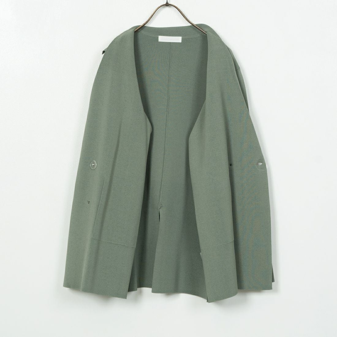 Jeans Factory Clothes [ジーンズファクトリークローズ] ニットテーラードジャケット [11243811] ﾓｽｸﾞﾘｰﾝ