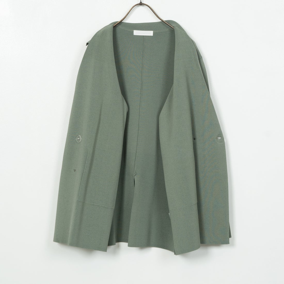 Jeans Factory Clothes [ジーンズファクトリークローズ] ニットテーラードジャケット [11243811] ﾓｽｸﾞﾘｰﾝ
