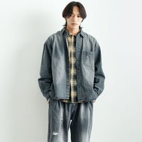 710 BLACK&&モデル身長：179cm 着用サイズ：L&&