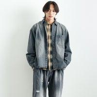 710 BLACK&&モデル身長：179cm 着用サイズ：L&&
