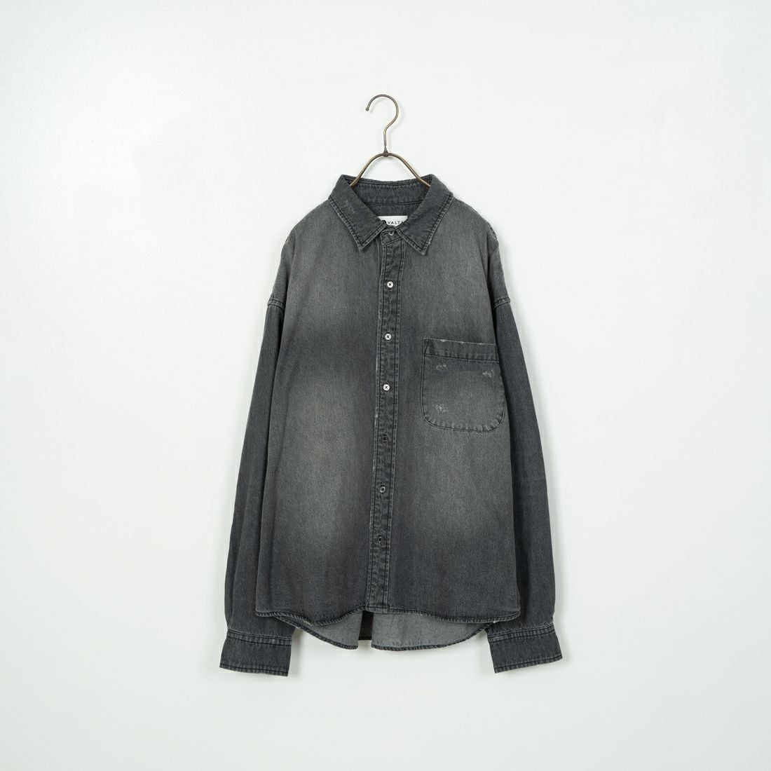VALTA [ヴァルタ] 別注 デニムシャツ [VA24AW3040-JF] 710 BLACK