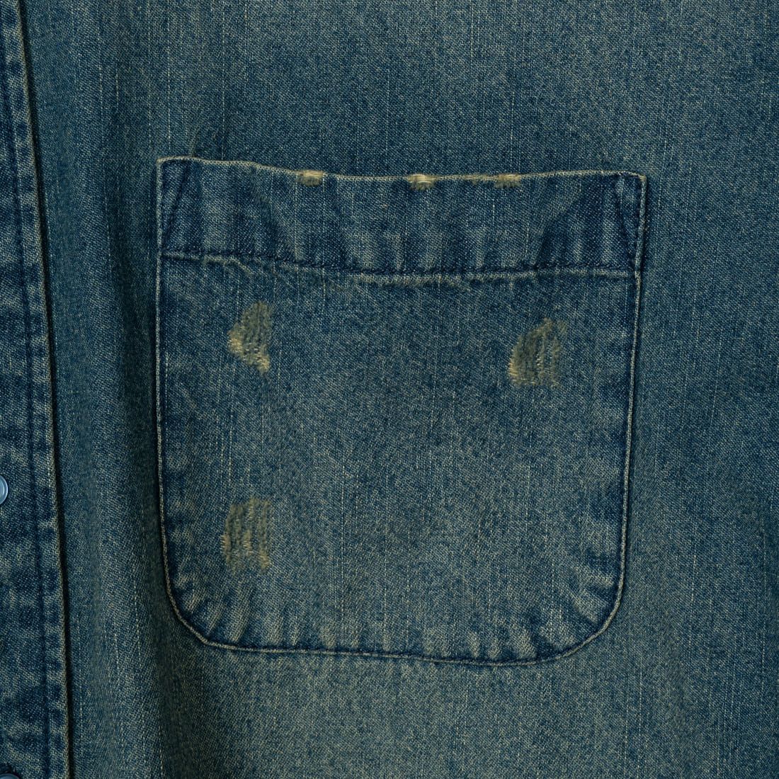 VALTA [ヴァルタ] 別注 デニムシャツ [VA24AW3040-JF] 252 BLUE