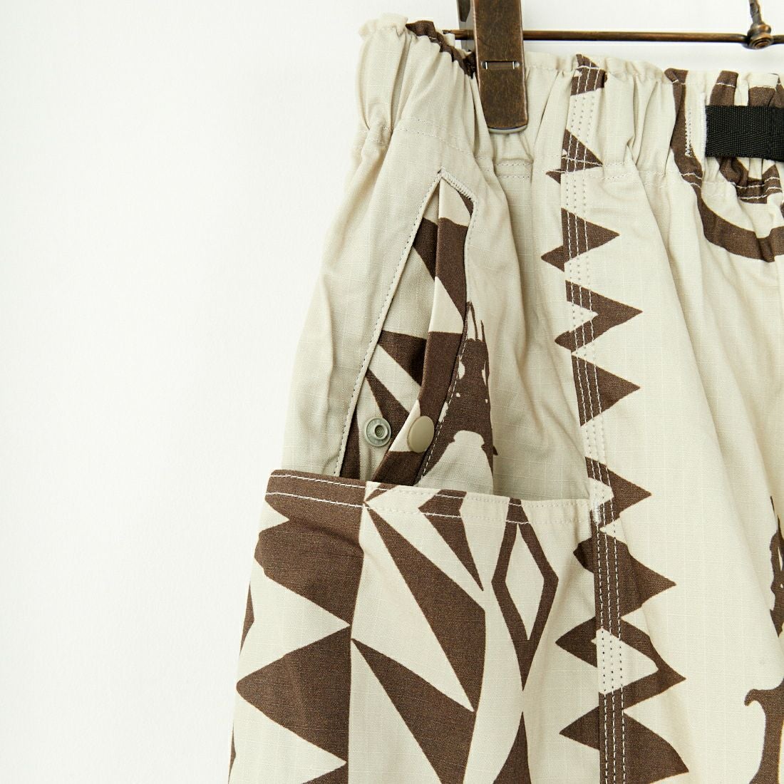 South2West8 [サウスツーウエストエイト] ベルテッド センターシームパンツ [PU498] B NATIVE S