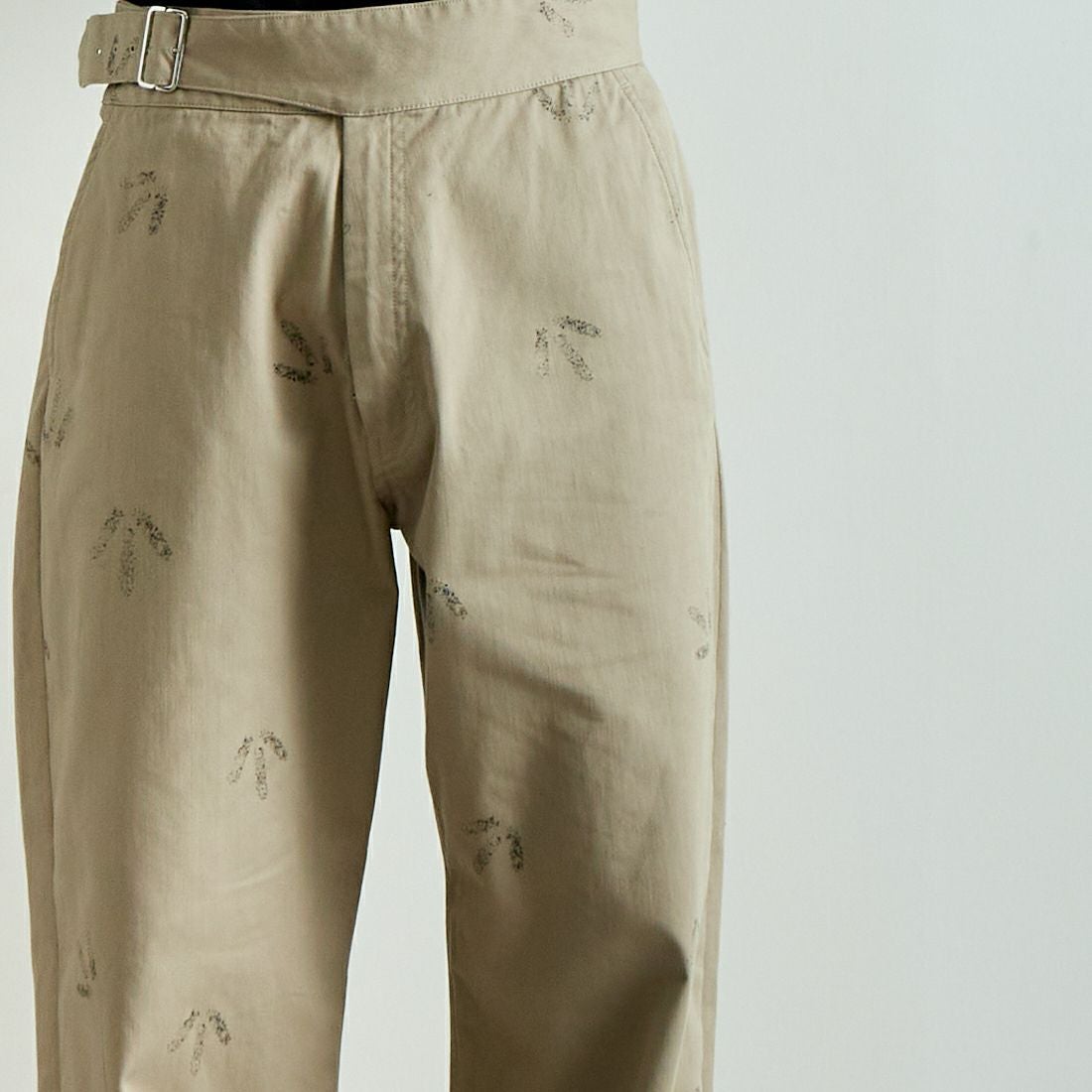 Name. [ネーム] ベルテッドパンツ [NMPT-020] BEIGE