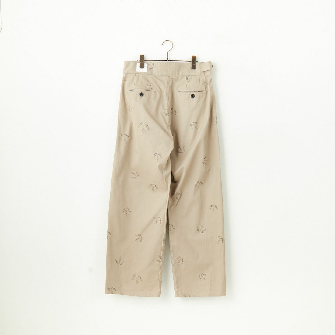 Name. [ネーム] ベルテッドパンツ [NMPT-020] BEIGE